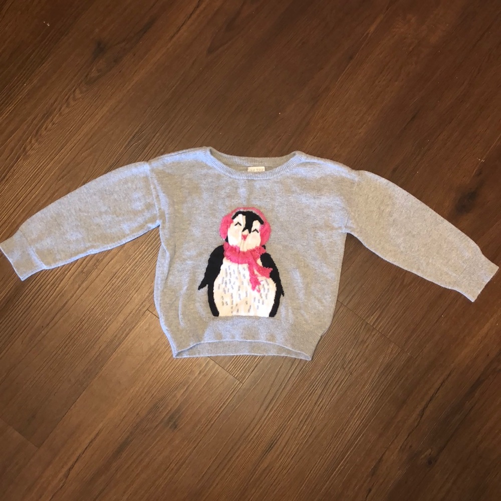 BABY GIRL / TODDLER / SWEATER PENGUIN / 18M